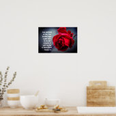 Philippiërs 1:6 Ik heb vertrouwen in deze Bijbelse Poster (Keuken)