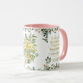 Philippiërs 4:13 kunnen alles doen met Christus Mok (Voorkant rechts)