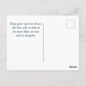 Philippiërs 4:6-7 Maak je geen zorgen over iets Briefkaart (Achterkant)