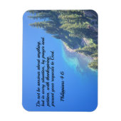 Philippiërs 4:6 Wees niet bang voor iets Magneet (Verticaal)