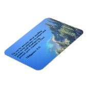 Philippiërs 4:6 Wees niet bang voor iets Magneet (Linkerzijde)