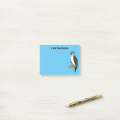 Philippine adelaar vogel cartoon illustratie post-it® notes (Op bureau)
