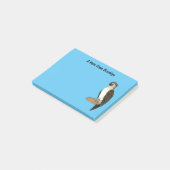 Philippine adelaar vogel cartoon illustratie post-it® notes (Schuin)