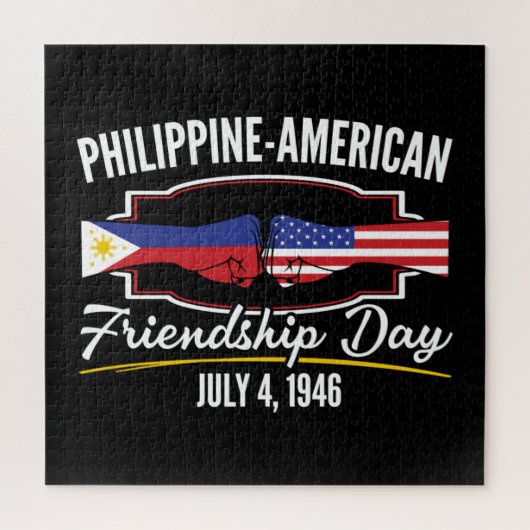 Philippine American Friendship Day Legpuzzel (Verticaal)
