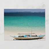 Philippine Beach Briefkaart (Voorkant)