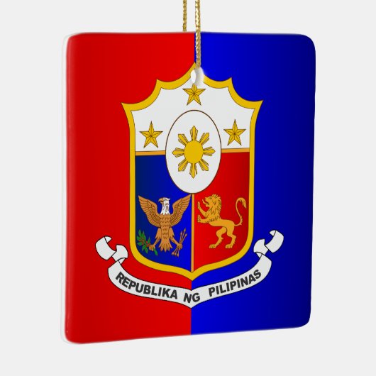 Philippine COA Keramisch Ornament (Rechts)