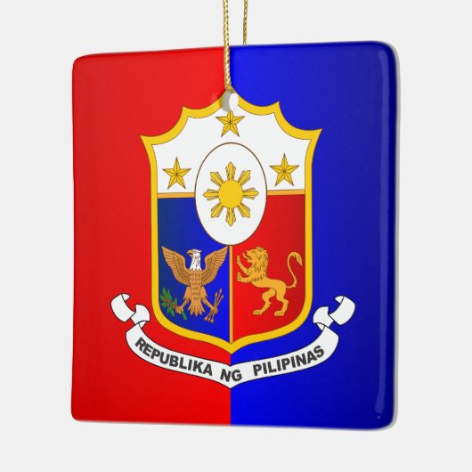 Philippine COA Keramisch Ornament (Links)