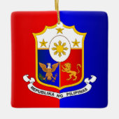 Philippine COA Keramisch Ornament (Voorkant)