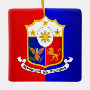Philippine COA Keramisch Ornament