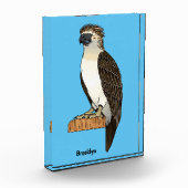 Philippine eagle bird cartoon illustration fotoblokken (Links)