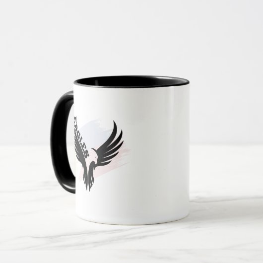 Philippine Eagle Mug Pinoy Pride Filipino Coffee Mok (Voorkant links)