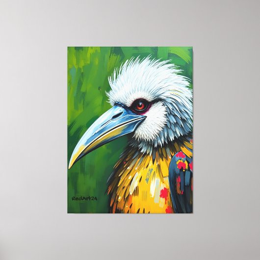 Philippine Eagle Wall Art – Endangered Species  Canvas Afdruk (Voorkant)