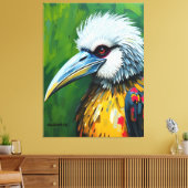 Philippine Eagle Wall Art – Endangered Species  Canvas Afdruk (Insitu (Woonkamer))