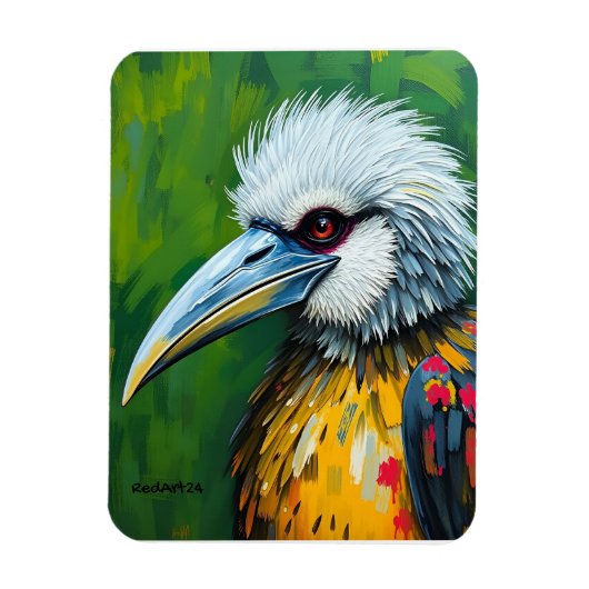 Philippine Eagle Wall Art – Endangered Species  Magneet (Verticaal)