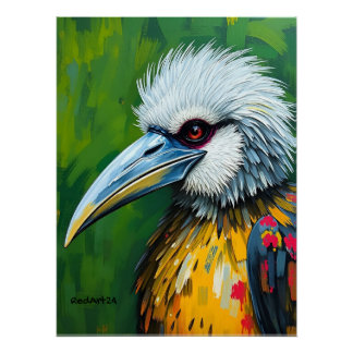 Philippine Eagle Wall Art – Endangered Species Perfect Poster