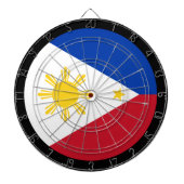Philippine Flag Dartboard, Filipijnen/spelboard Dartbord (Voorkant)