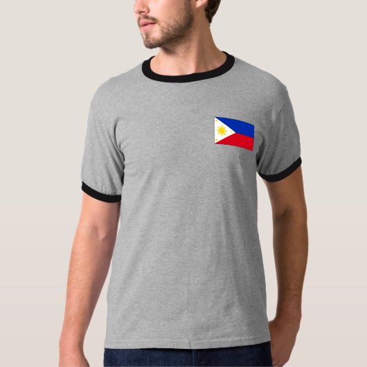 Philippine Flag T-shirts en cadeaus (Voorkant)