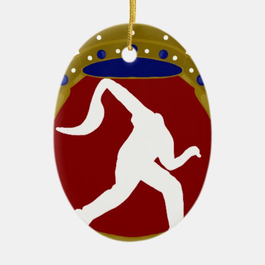 Philippine Jai Alai.png Keramisch Ornament (Voorkant)