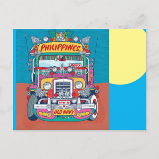 Philippine Jeepney Briefkaart
