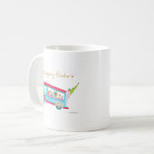 Philippine Jeepney Kerstmis Koffiemok (Voorkant links)