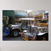 PHILIPPINE JEEPNEY. POSTER (Voorkant)