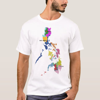 Philippine Kaart T-shirt