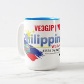 Philippine-Link Souvenir Mok (Voorkant links)