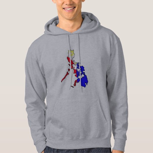 Philippine Map Big Hoody (Voorkant)