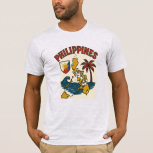 Philippine Paradise T-shirt: Uw Eiland Getaway T-shirt