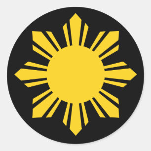 Philippine Sun Ronde Sticker