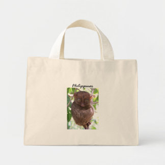 Philippine Tarsier Bag Mini Tote Bag