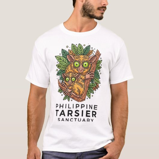 Philippine Tarsier Sanctuary T-shirt (Voorkant)