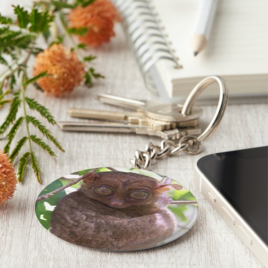 Philippine Tarsier Sleutelhanger (Zijkant)