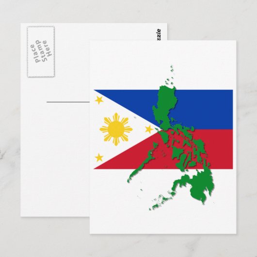 Philippinen Briefkaart (Voorkant / Achterkant)