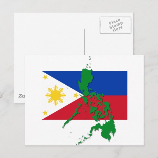 Philippinen Briefkaart (Voorkant / Achterkant)
