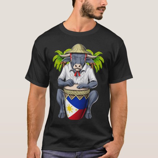 Philippines Carabao T-shirt (Voorkant)
