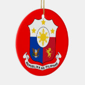 PHILIPPINES - kerstversiering Keramisch Ornament (Rechts)