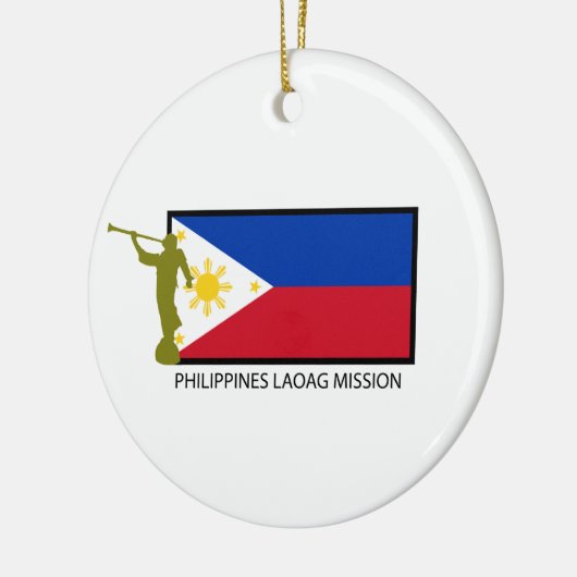 PHILIPPINES LAOAG MISSIE LDS CTR KERAMISCH ORNAMENT (Links)