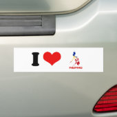 PHILIPPINES MAP BUMPERSTICKER (Op auto)