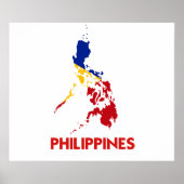 PHILIPPINES MAP POSTER (Voorkant)