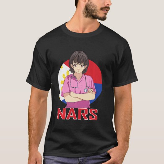 Philippines Nars Girl Registered Nurse Filipino Nu T-shirt (Voorkant)
