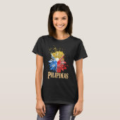 Philippines Pilipinas Filipino Filipina Pride Prou T-shirt (Voorkant volledig)