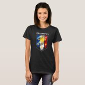 Philippines Pinay Filipino Pride Country Flag Isla T-shirt (Voorkant volledig)