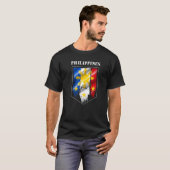 Philippines Pinay Filipino Pride Country Flag Isla T-shirt (Voorkant volledig)