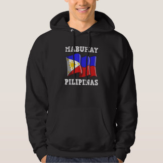 Philippines Pinay Filipino Pride Country Flag Mabu Hoodie