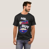 Philippines Rice Guy Pinay and Pinoy Filipino Ric T-shirt (Voorkant volledig)