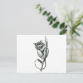 Philipppine Tarsier schukina Briefkaart (Staand voorkant)