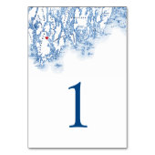 Philippsburg Maine Bruiloft Elegante Marine Kaart (Achterkant)