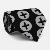 Philips Screw Head Stropdas (zwart) (Opgerold)