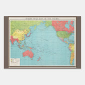 Philips' War Map of the Pacific, 1945 Inpakpapier Vel (Voorkant 2)